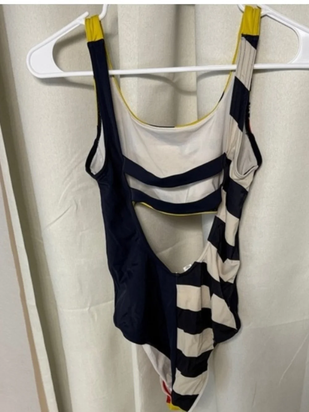 Tommy Hilfiger Multicolor Logo Patchwork One-Piece Swimsuit